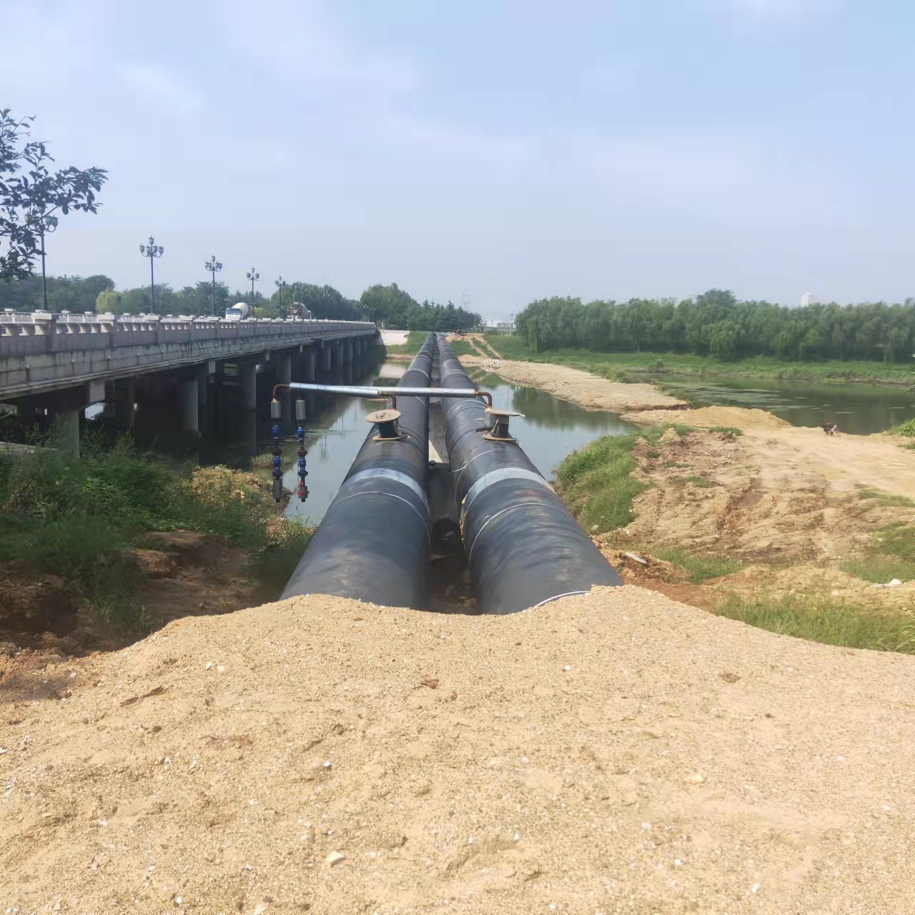 云南管道长距离石油输油管道清洗